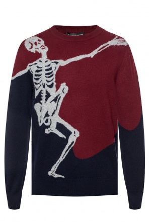 Skeleton motif sweater, zdjęcie 1 Skeleton motif sweater od Alexander McQueen